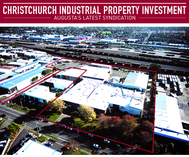 Christchurch Industrial Property Investment - Augusta's Latest Syndication