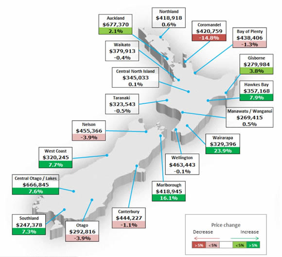 Sale Price Map